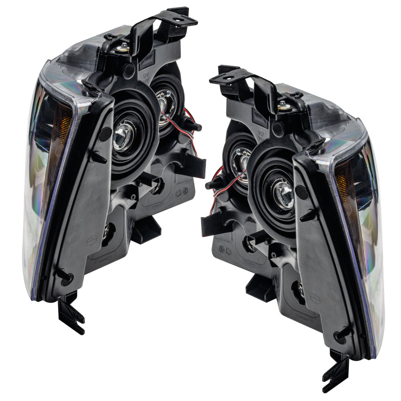 Oracle 07-13 Chevy Avalanche Pre-Assembed SMD Headlights - ColorSHIFT w/ 2.0 Controller - DTX Performance