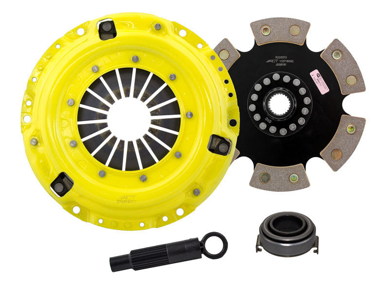 ACT 1990 Honda Prelude HD/Race Rigid 6 Pad Clutch Kit - DTX Performance