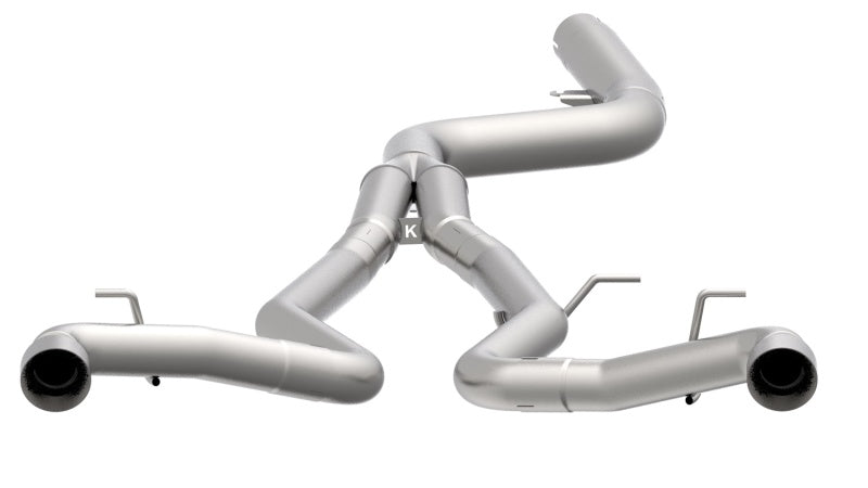 Kooks 2020 Toyota Supra 3.5in x 3in SS Muffler Delete Catback Exhaust w/Polished Tips - DTX Performance