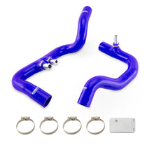 Load image into Gallery viewer, Mishimoto 2018+ Jeep Wrangler JL / Gladiator JT 3.6L AT Blue Silicone Radiator Coolant Hose Kit - DTX Performance