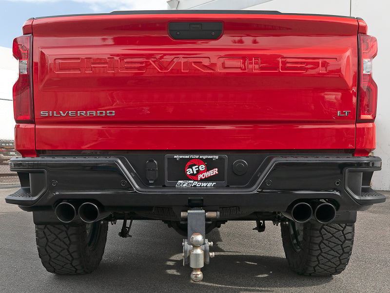 aFe Vulcan Series 3in 304 SS Exhaust Cat-Back w/ Black Tips 2019 GM Silverado/Sierra 1500 V8-5.3L - DTX Performance