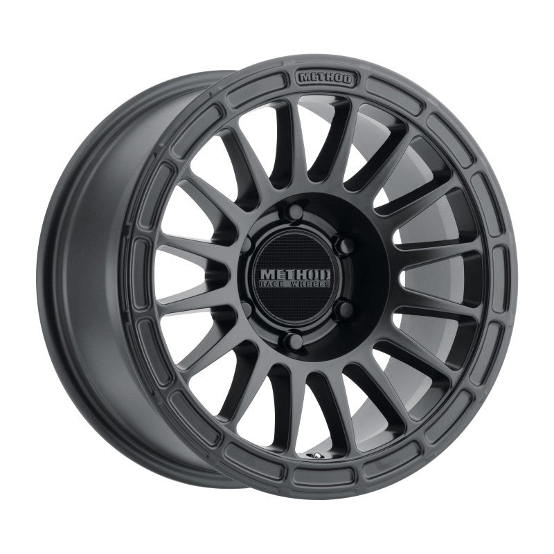 Method MR314 17x7.5 +24mm Offset 6x4.5 66.1mm CB Matte Black Wheel - DTX Performance