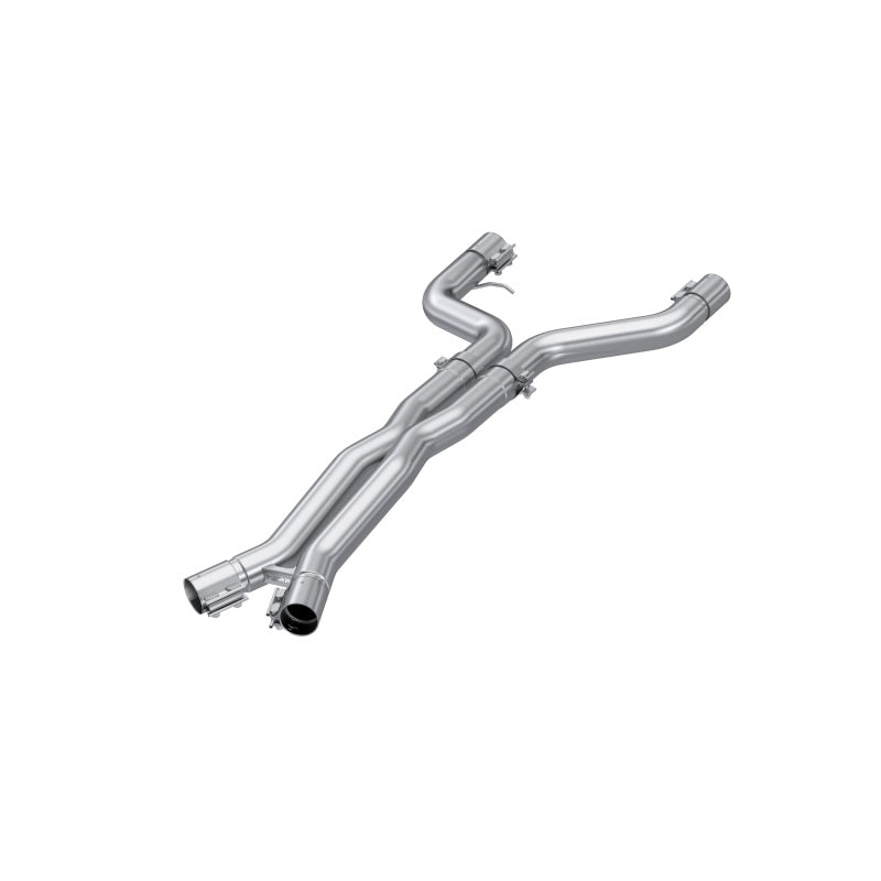 MBRP 21-23 BMW M4 G82 / M3 G80 3.0L T304 Stainless Steel 3in Resonator Bypass X-Pipe - DTX Performance