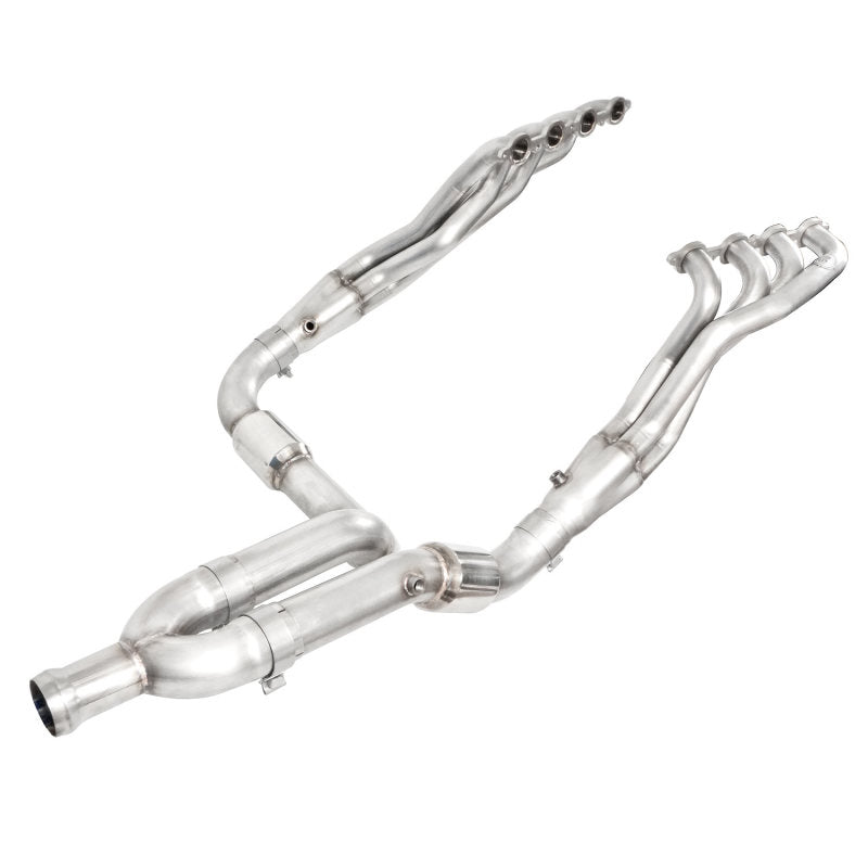 Stainless Works 2014-16 Chevy Silverado/GMC Sierra Headers High-Flow Cats Factory Connection - DTX Performance