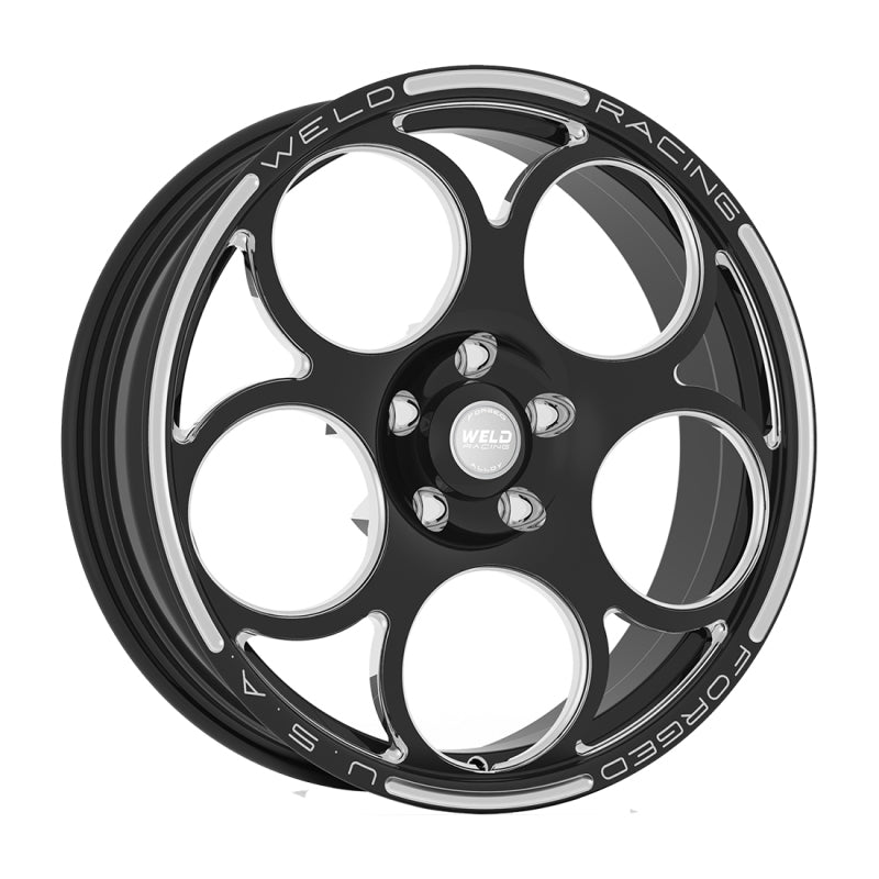 Weld Magnum 2.0 18x6 / 5x4.5 BP / 3.2in. BS Black Wheel - Non-Beadlock - DTX Performance