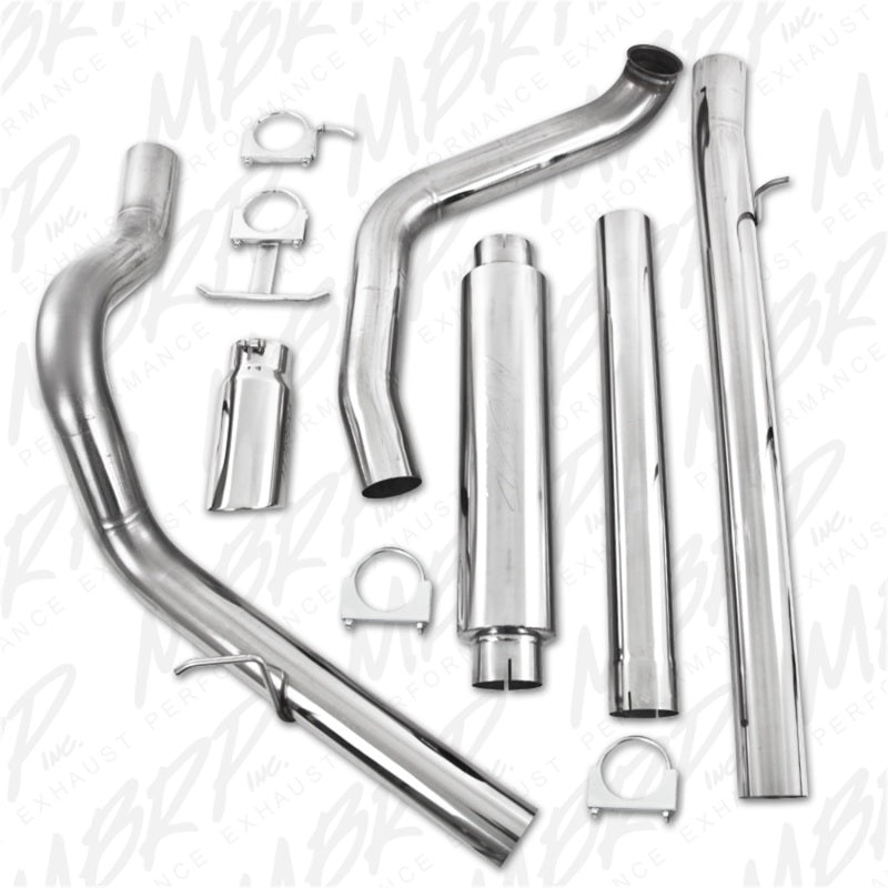 MBRP 1999-2003 Ford F-250/350 7.3L Turbo Back Single Side - DTX Performance