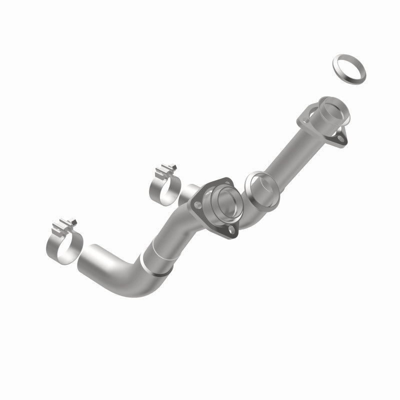 MagnaFlow 66-72 Chevy C10 Pickup V8 2-Piece Front Exhuast Pipe Kit (2in Tubing/Clamps/Inlet Flanges) - DTX Performance