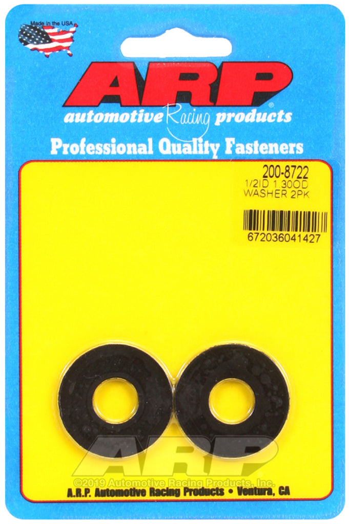 ARP 1/2 ID 1.30 OD Black Oxide Washer Kit (2 Pieces) - DTX Performance