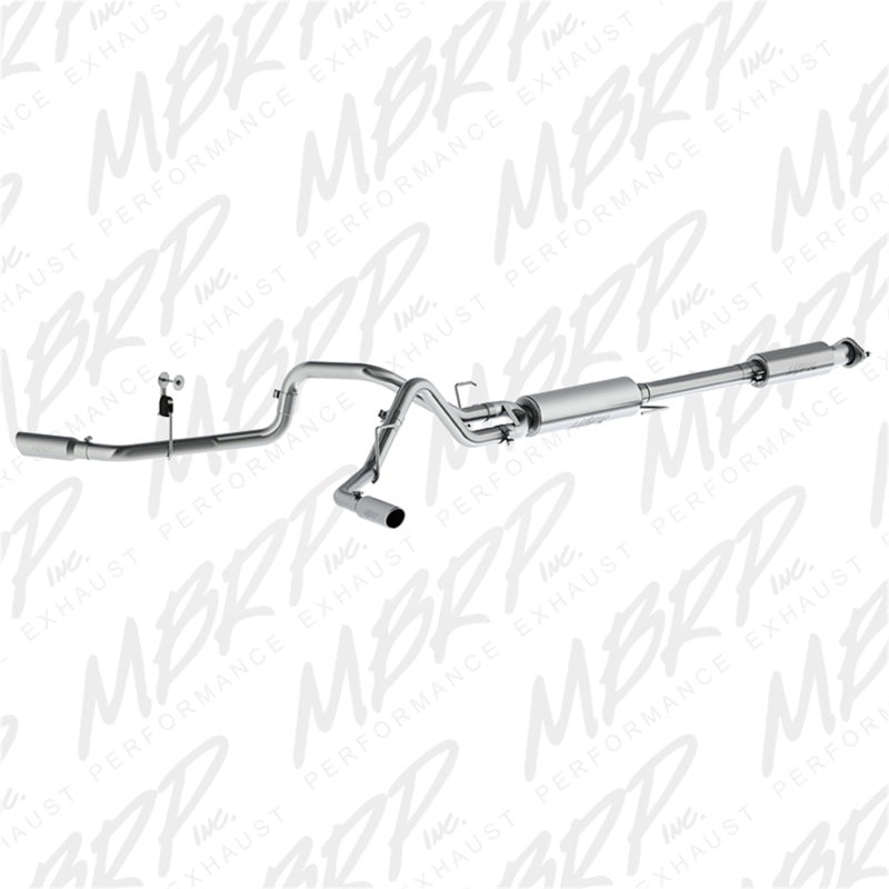 MBRP 2015 Ford F-150 5.0L 3in Cat Back Dual Split Side Exit AL Exhaust System - DTX Performance