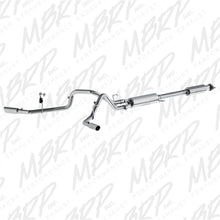 Load image into Gallery viewer, MBRP 2015 Ford F-150 5.0L 3in Cat Back Dual Split Side Exit AL Exhaust System - DTX Performance