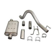 Load image into Gallery viewer, JBA 87-96 Jeep Wrangler YJ 2.5L/4.0L/4.2L 304SS Single Rear Exit Cat-Back Exhaust - DTX Performance