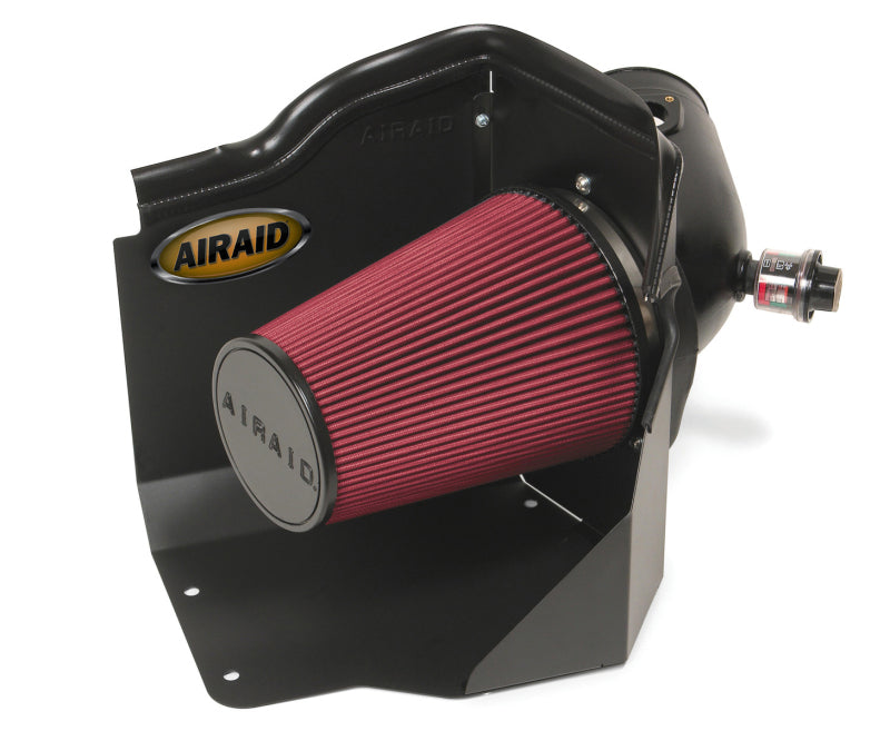 Airaid 06-07 Chevy Duramax Classic (w/ High Hood) CAD Intake System w/o Tube (Dry / Red Media) - DTX Performance