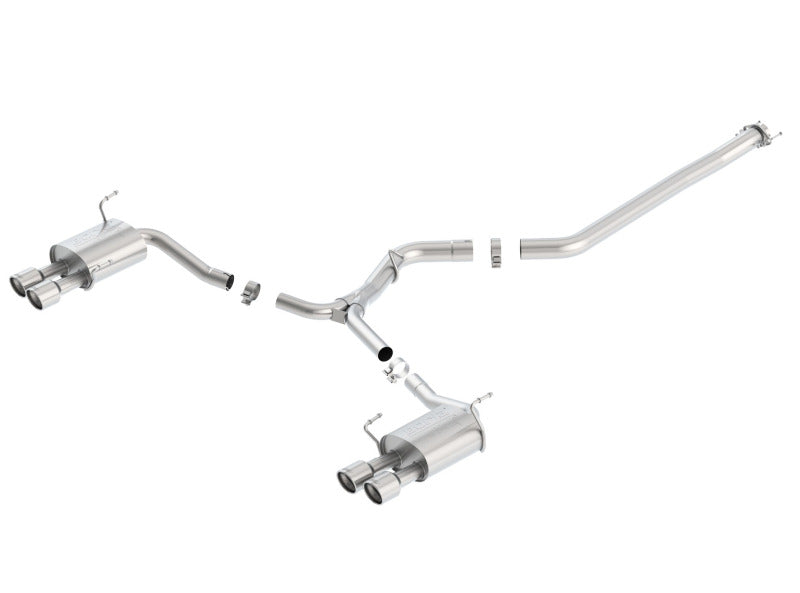 Borla 11-14 Subaru Impreza WRX/STI Sedan 4dr ATAK SS Catback Exhaust - DTX Performance