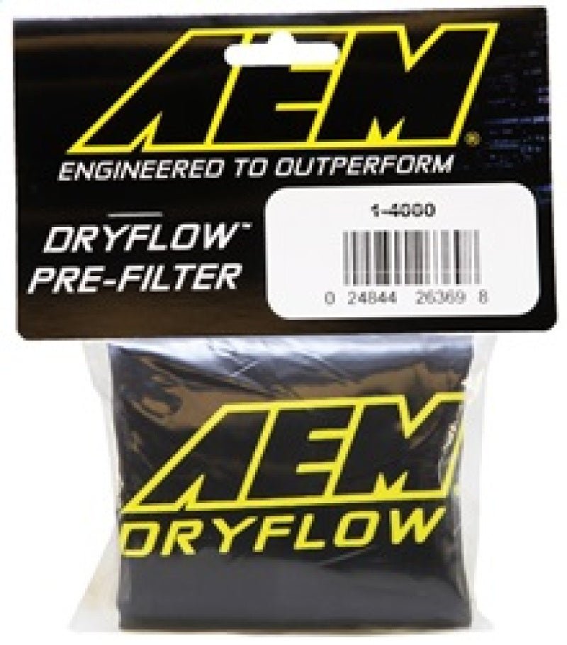 AEM Air Filter Wrap 6 inch Base 5 1/4 inch Top 5 inch Tall - DTX Performance