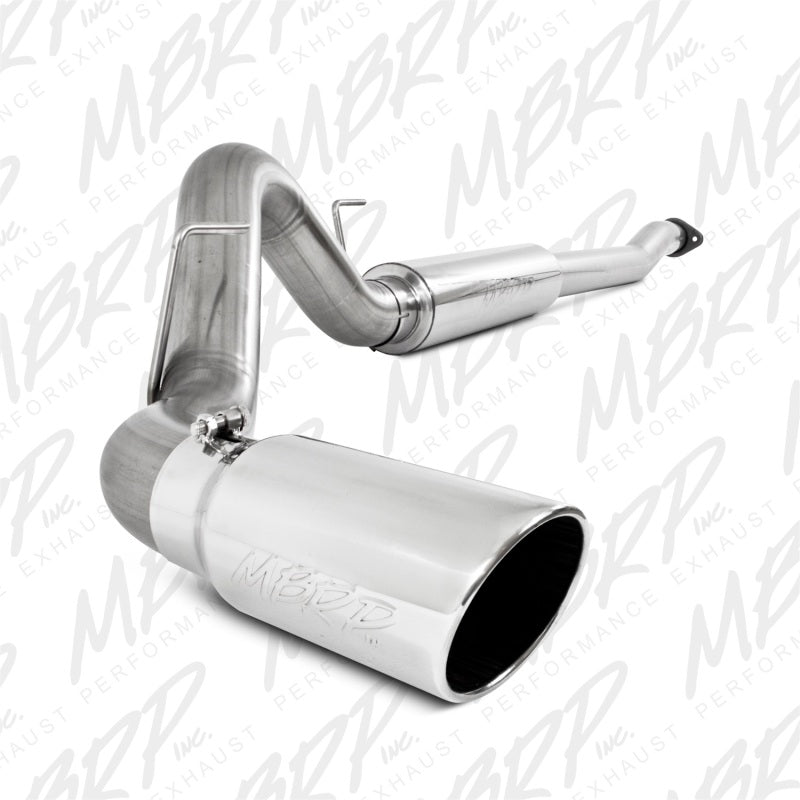 MBRP 11-13 Ford F-150 3.5L V6 EcoBoost 4in Cat Back Single Side T409 Exhaust System - DTX Performance