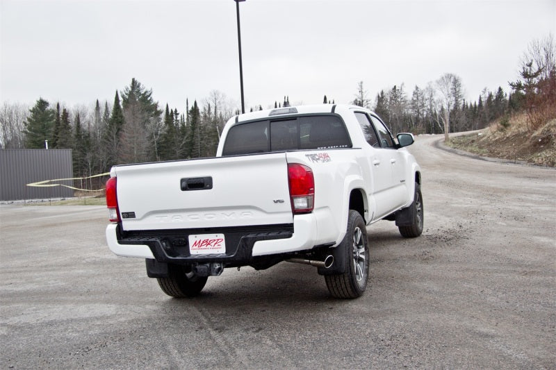 MBRP 2016 Toyota Tacoma 3.5L Cat Back Single Side Exit Aluminized Exhaust System - DTX Performance