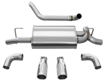 Load image into Gallery viewer, Corsa 18+ Jeep Wrangler JL 2.5in Dual Rear Exit Polished Tips Sport Axle-Back Exhaust - DTX Performance