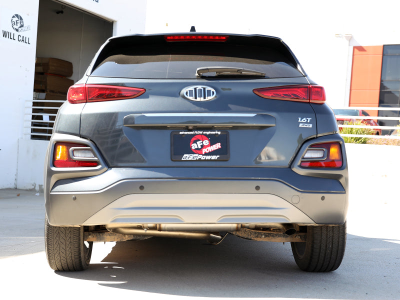 aFe Takeda 2-1/2in 304 SS Axle-Back Exhaust 18-21 Hyundai Kona L4 1.6L (t) - DTX Performance