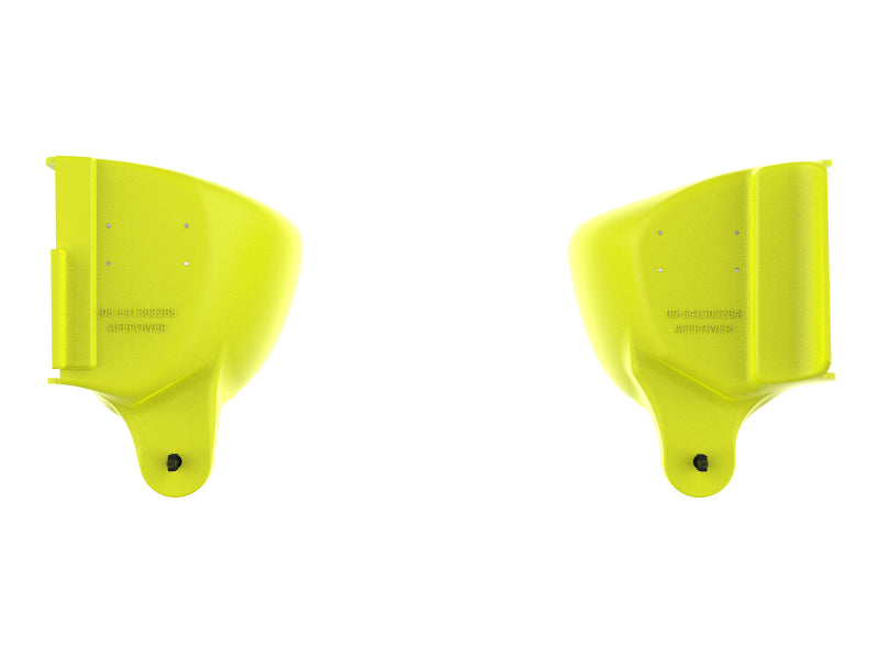 aFe Magnum FORCE Dynamic Air Scoop 15-18 BMW M3/15-20 M4 - Yellow - DTX Performance