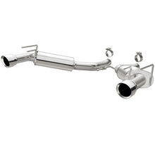 Load image into Gallery viewer, MagnaFlow Street Series Axle Back 14-15 Chevy Camaro 6.2L V8 SS Polished Dual Split Rear Exit - DTX Performance