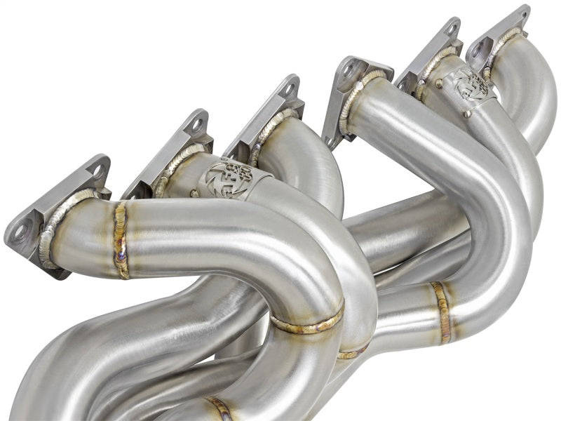 aFe Twisted Steel Headers (Catted) 01-06 BMW M3 L6-3.2L S54 - DTX Performance