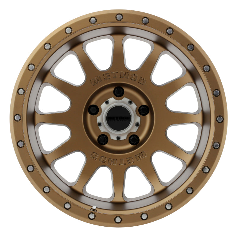 Method MR605 NV 20x10 -24mm Offset 5x5.5 108mm CB Method Bronze Wheel - DTX Performance