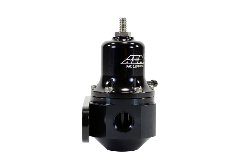 AEM High Capacity Universal Black Adjustable Fuel Pressure Regulator - DTX Performance