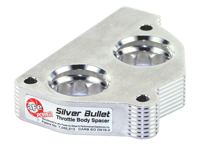 aFe Silver Bullet Throttle Body Spacers TBS GM C/K 1500/2500/3500 87-95 V6-4.3L V8-5.0/5.7L - DTX Performance