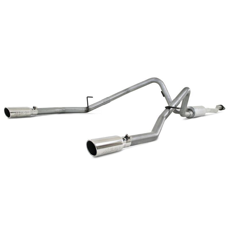 MBRP 11-12 Ford F-150 V6 Ecoboost Alum 2.5in Cat Back Dual Rear Exit Exhaust System - DTX Performance