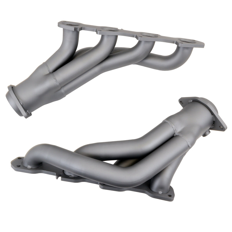 BBK 11-20 Dodge Challenger Hemi 6.4L Shorty Tuned Length Exhaust Headers - 1-7/8in Titanium Ceramic - DTX Performance