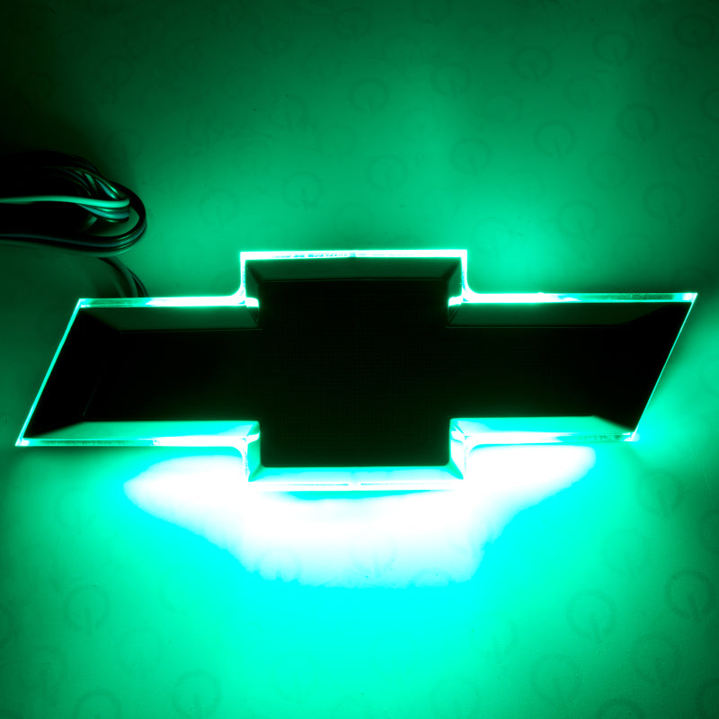 Oracle Illuminated Bowtie - Flat Black Center - Green - DTX Performance