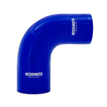 Load image into Gallery viewer, Mishimoto Silicone Reducer Coupler 90 Degree 2in to 2.25in - Blue - DTX Performance