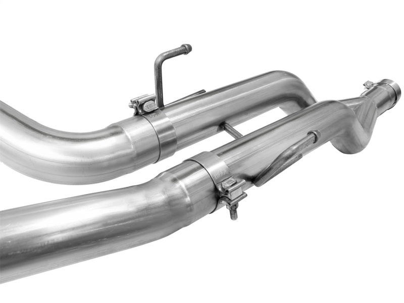 aFe MACHForce XP DPF-Back Exhaust 3in SS w/ 6in Black Tips 2014 Dodge Ram 1500 V6 3.0L EcoDiesel - DTX Performance