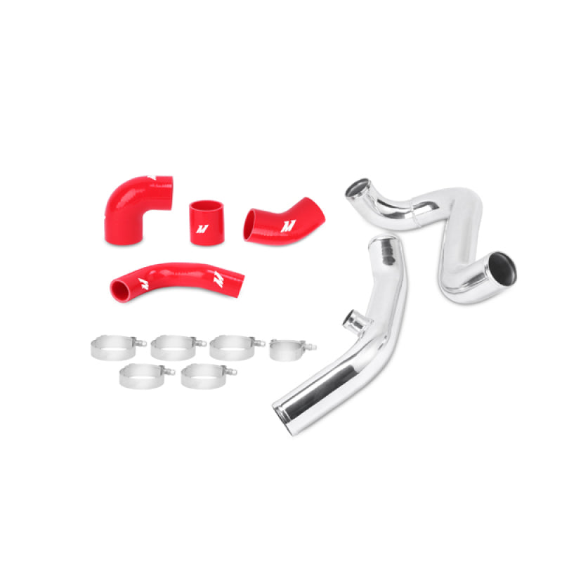 Mishimoto Mitsubishi Lancer Evolution 7/8/9 Red Upper Intercooler Pipe Kit - DTX Performance