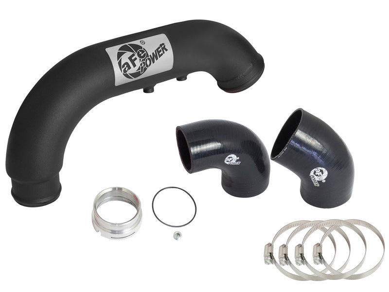 aFe BladeRunner 3in Black IC Tube Cold Side w/ Coupling & Clamp Kit 2016 GM Colorado/Canyon 2.8L - DTX Performance