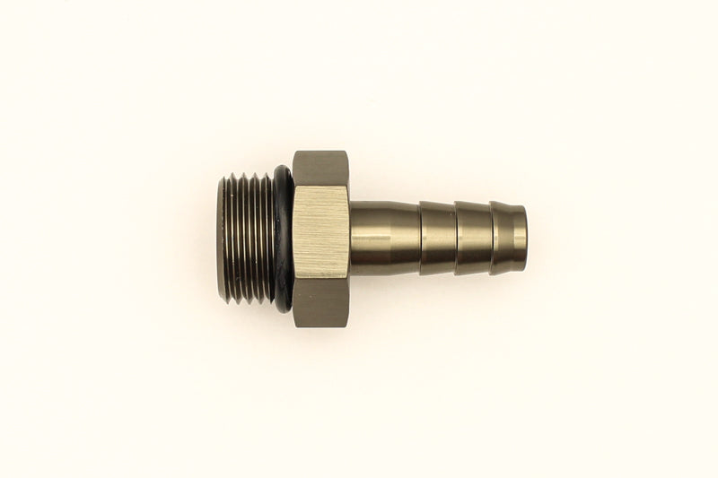 DeatschWerks 8AN ORB Male To 3/8in. Male Triple Barb Fitting (Incl. O-Ring) - DTX Performance