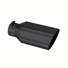 Load image into Gallery viewer, MBRP Universal Tip 8in OD Rolled End 5in Inlet 18in Length T304 - Black - DTX Performance