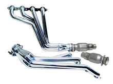 Load image into Gallery viewer, BBK 10-15 Camaro LS3 L99 Long Tube Exhaust Headers With Converters - 1-3/4 Chrome - DTX Performance