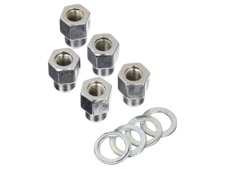 Weld Open End Lug Nuts w/Centered Washers 1/2in. RH - 5pk. - DTX Performance