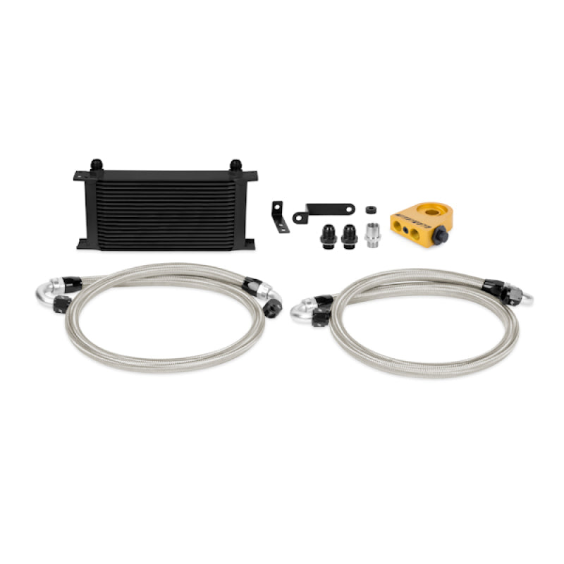 Mishimoto 08-14 WRX/STi Oil Cooler Kit - Silver - DTX Performance