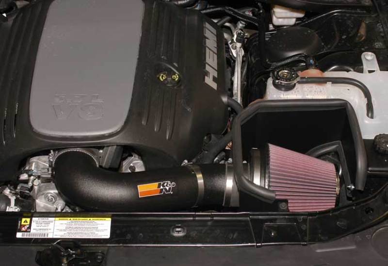 K&N 11-13 Dodge Charger/Challenger / 11-13 Chrysler 300C V8-5.7L Aircharger Performance Intake - DTX Performance