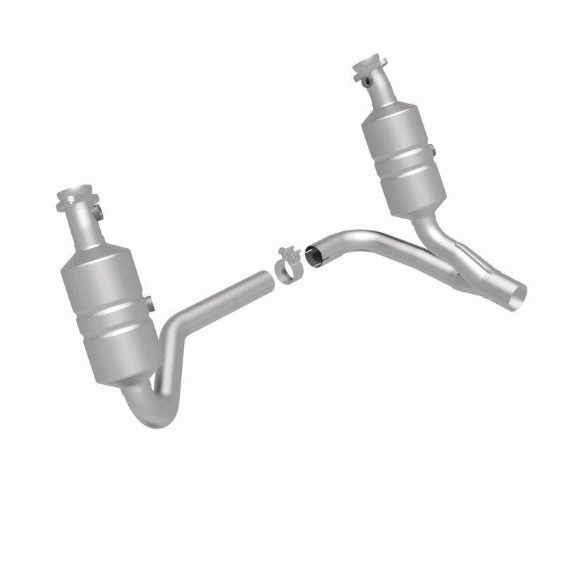 MagnaFlow Conv DF 07-09 Dodge Dakota 3.7L/4.7L /07-09 Mitsubishi Raider 3.7L Y-Pipe Assembly - DTX Performance