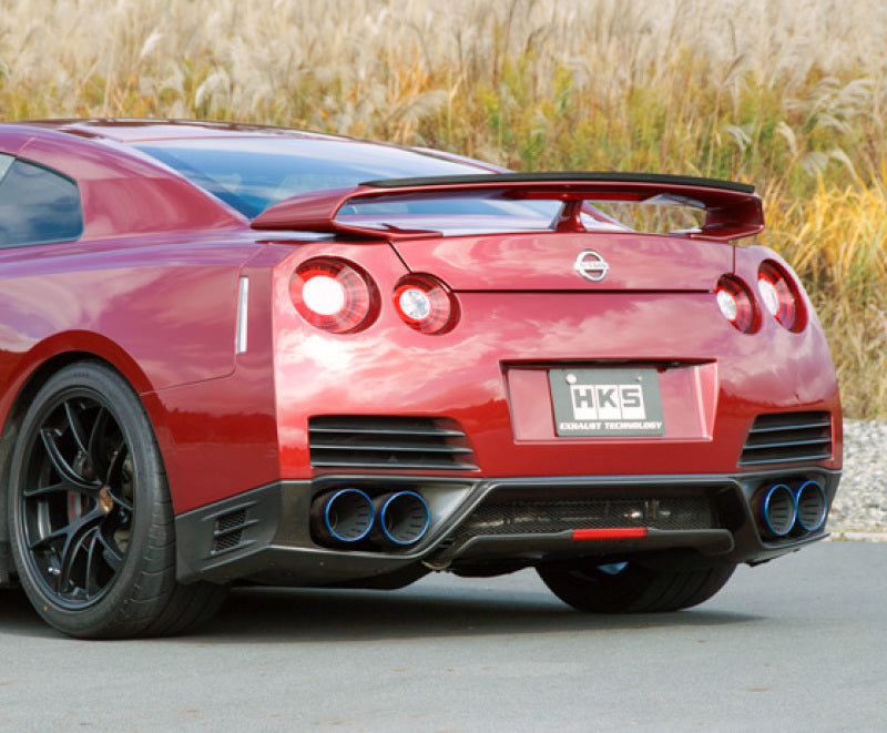 HKS RACING MUFFLER R35 GT-R w/ SILENCER - DTX Performance