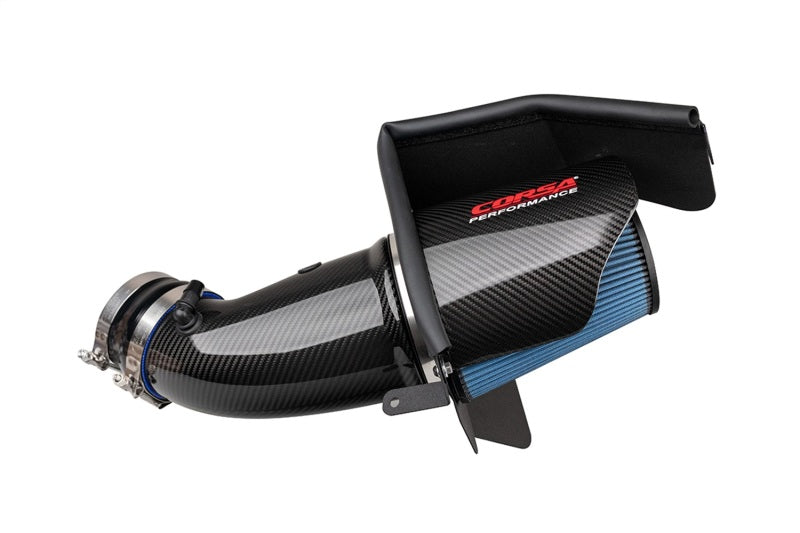 Corsa 19-21 Dodge Challenger SRT/Hellcat/Redeye/Demon Carbon Fiber Air Intake w/ MaxFlow 5 Oil Filt. - DTX Performance