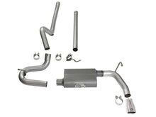 Load image into Gallery viewer, aFe Scorpion 2-1/2in Aluminized Steel Cat Back Exhaust 07-17 Jeep Wrangler V6-3.6/3.8L (4 Dr) - DTX Performance