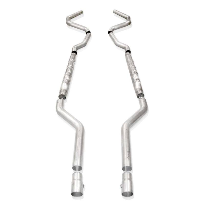 Stainless Works Chevy Camaro 1967-69 Exhaust 3in Stainless Chambered No X-Pipe - DTX Performance