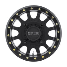 Load image into Gallery viewer, Method MR401 UTV Beadlock 14x7 / 4+3/13mm Offset / 4x156 / 132mm CB Matte Black Wheel - DTX Performance