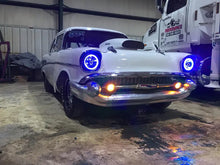 Load image into Gallery viewer, Oracle Pre-Installed Lights 7 IN. Sealed Beam - Blue Halo - DTX Performance