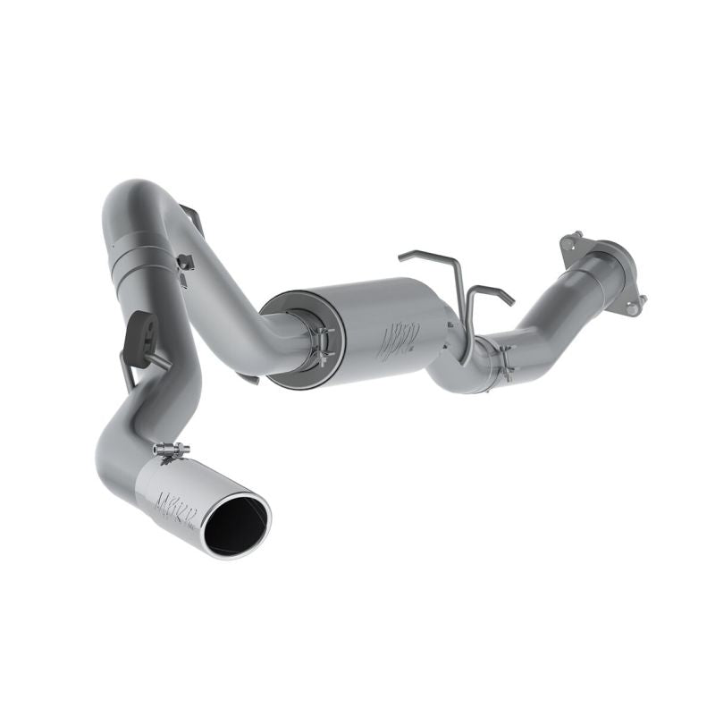 MBRP 07-10 Chevy/GMC 2500HD PU 6.0L V8 3.5in Single Side Exit Alum Cat Back Perf Exhaust - DTX Performance