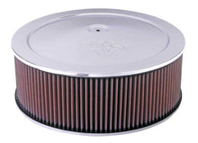 Load image into Gallery viewer, K&amp;N 14in Red Custom Air Cleaner Assembly - 5.125in ID x 14in OD x 6.625in H - DTX Performance